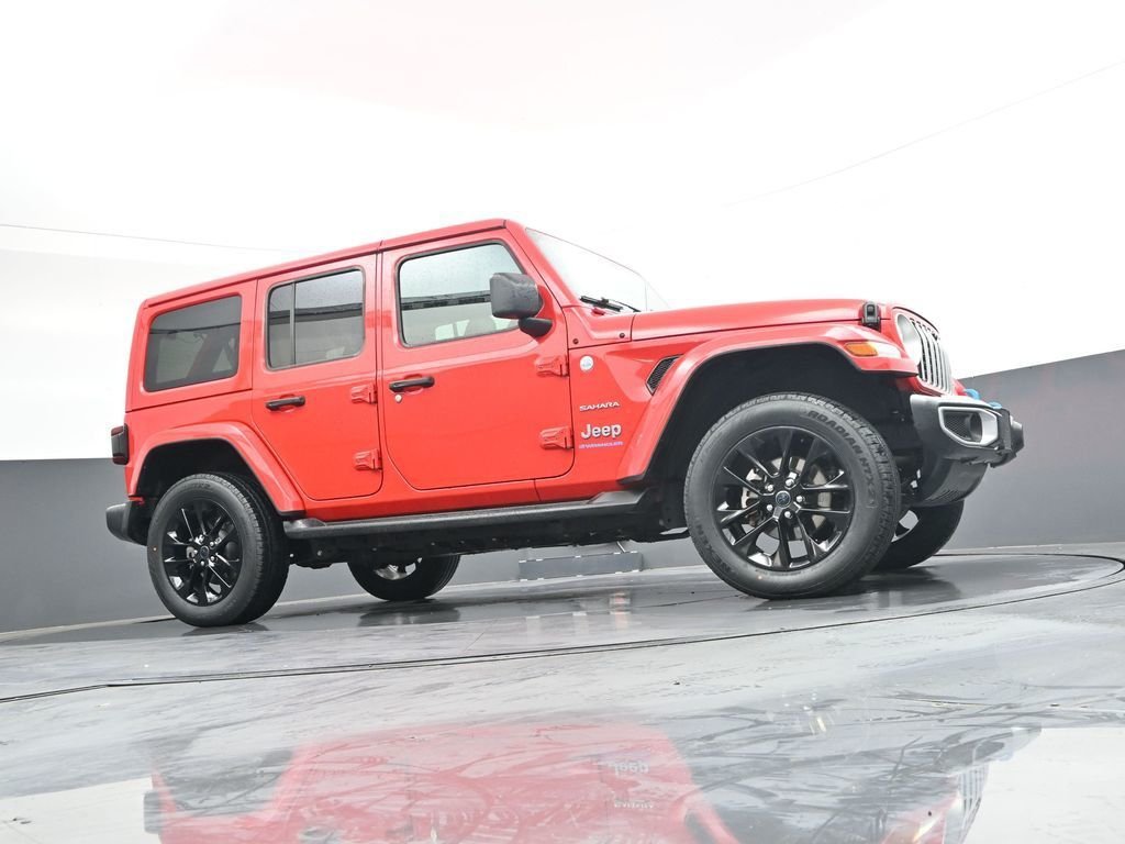 Used 2024 Red Jeep Sahara 4xe image 43
