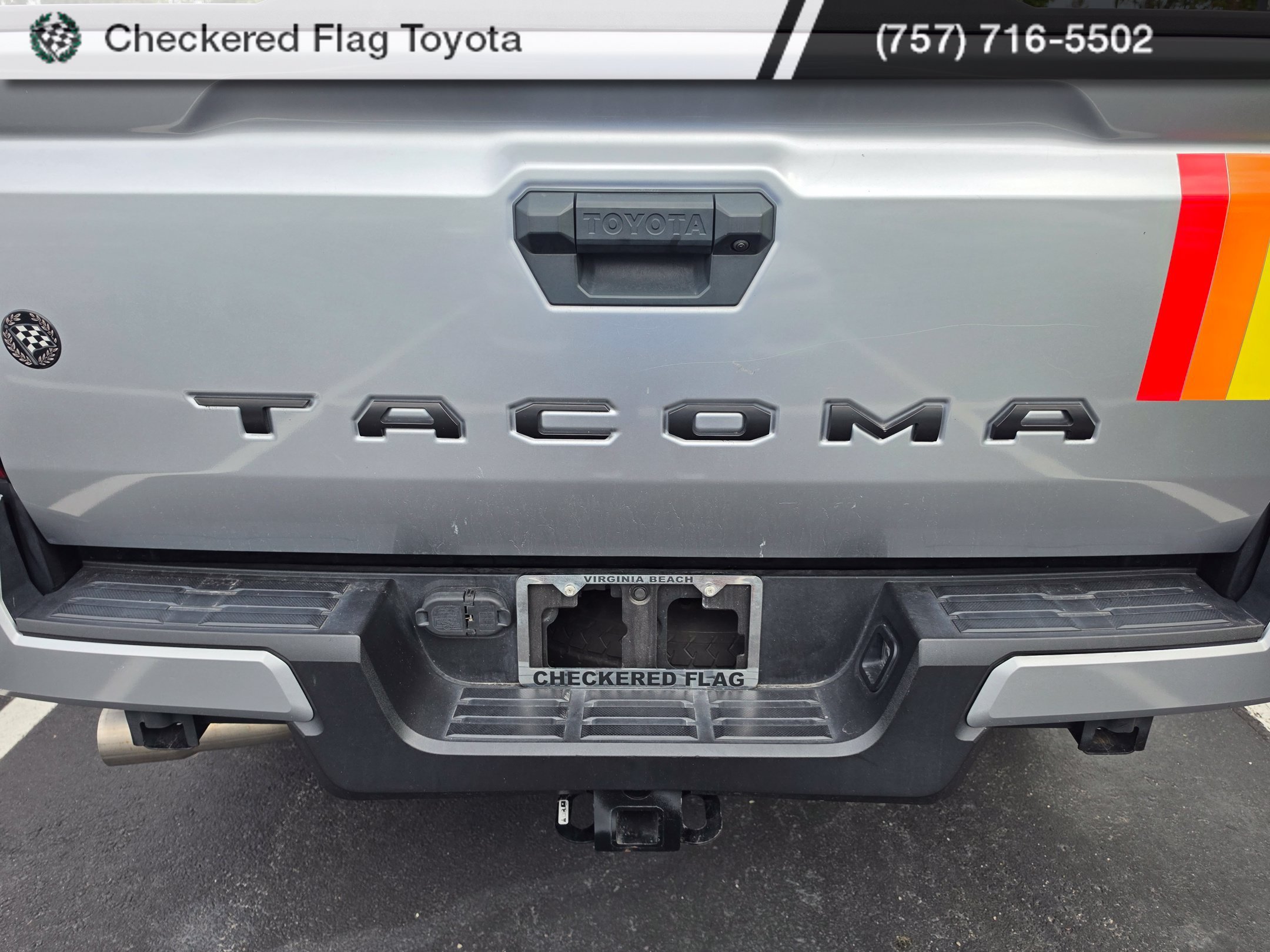 Used 2024 Celestial Silver Metallic Toyota SR5 image 8