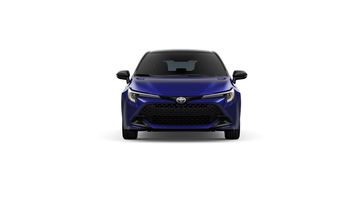 New 2026 Blue Crush Metallic with Midnight Black Metallic roof Toyota SE image 29