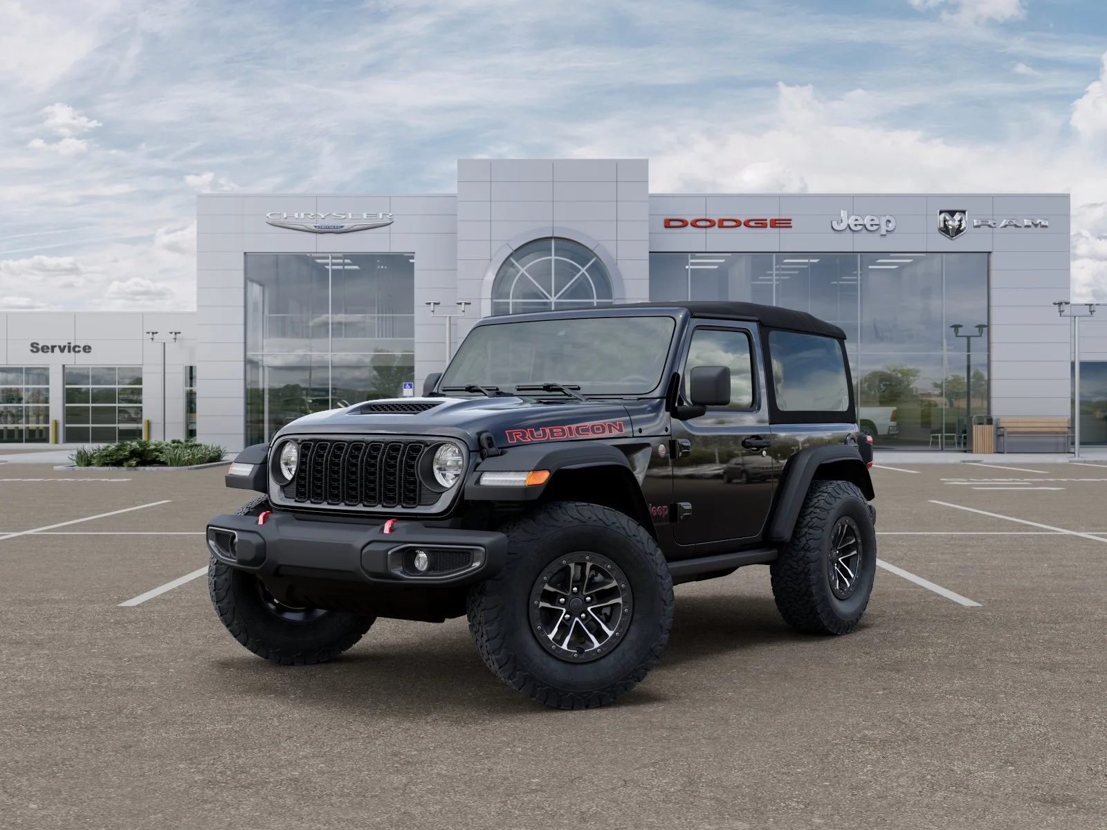 New 2026 Black Clear-Coat Exterior Paint Jeep Rubicon image 27