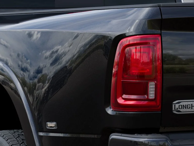 New 2026 Diamond Black Crystal Pearl-Coat Exterior Paint RAM Longhorn image 5
