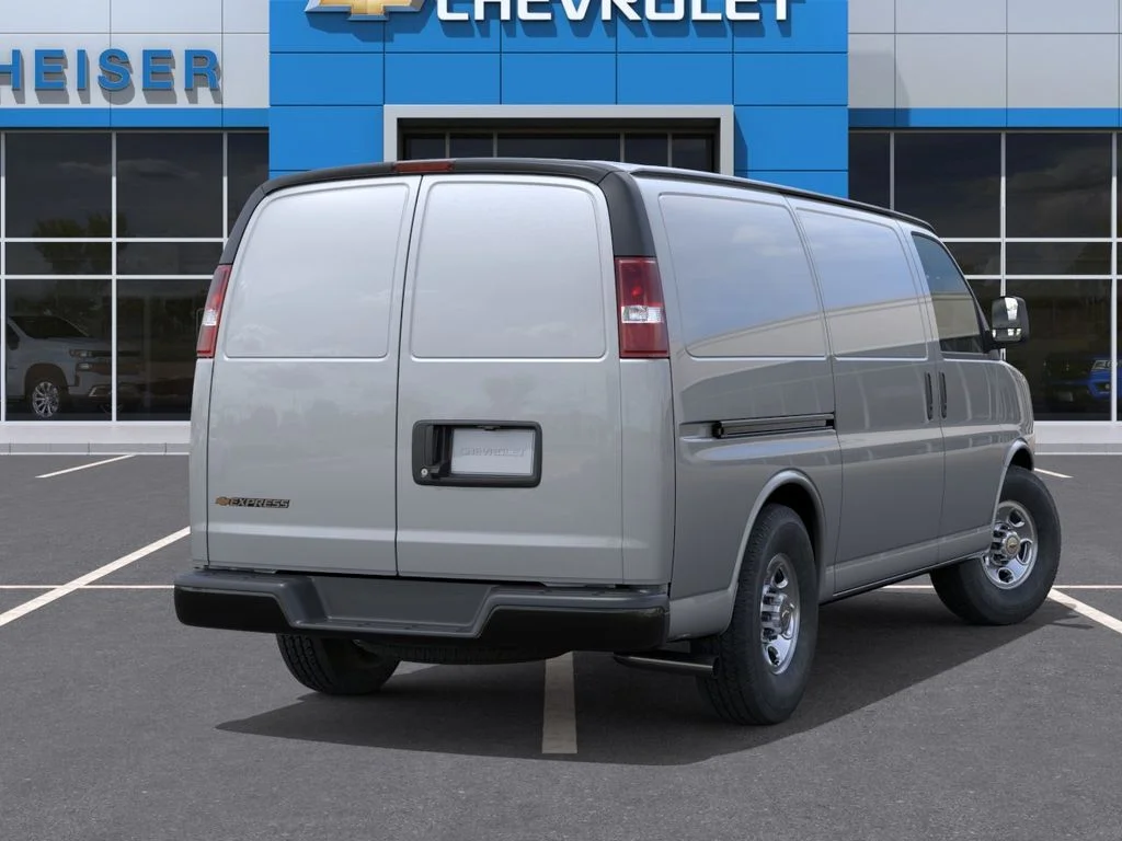 New 2026 Silver Chevrolet Work Van image 4