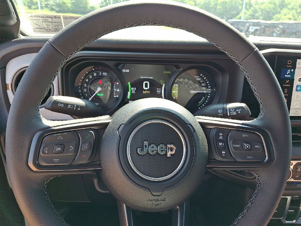 Used 2025 White Jeep Sport S 4xe image 14