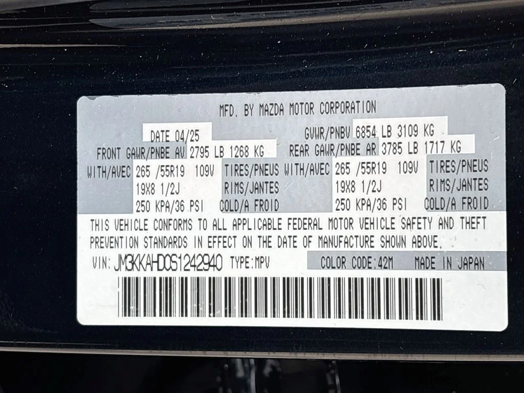 Certified Used 2025 Crystal Blue Mazda 3.3 Turbo Select image 32