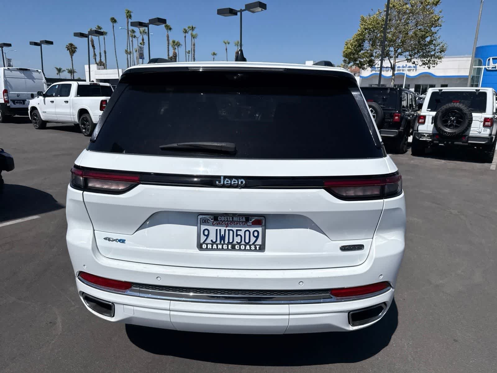 Used 2023 Bright White Clearcoat Jeep Overland image 20