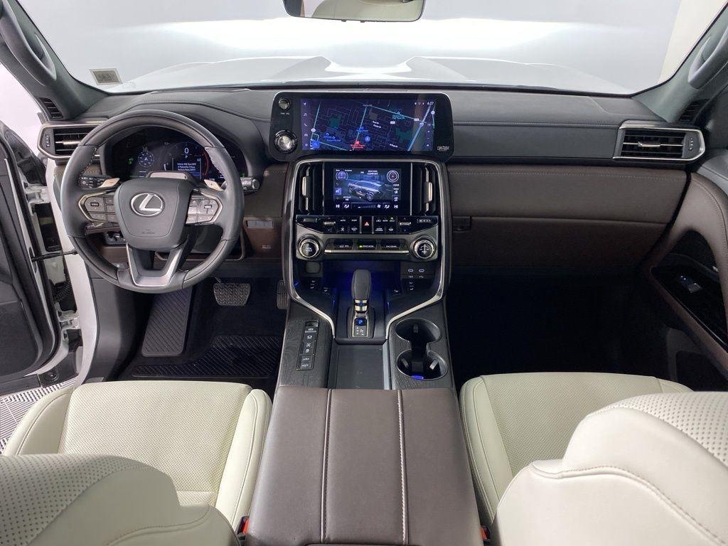 Used 2025 Eminent White Pearl Lexus LX 700h Luxury image 57