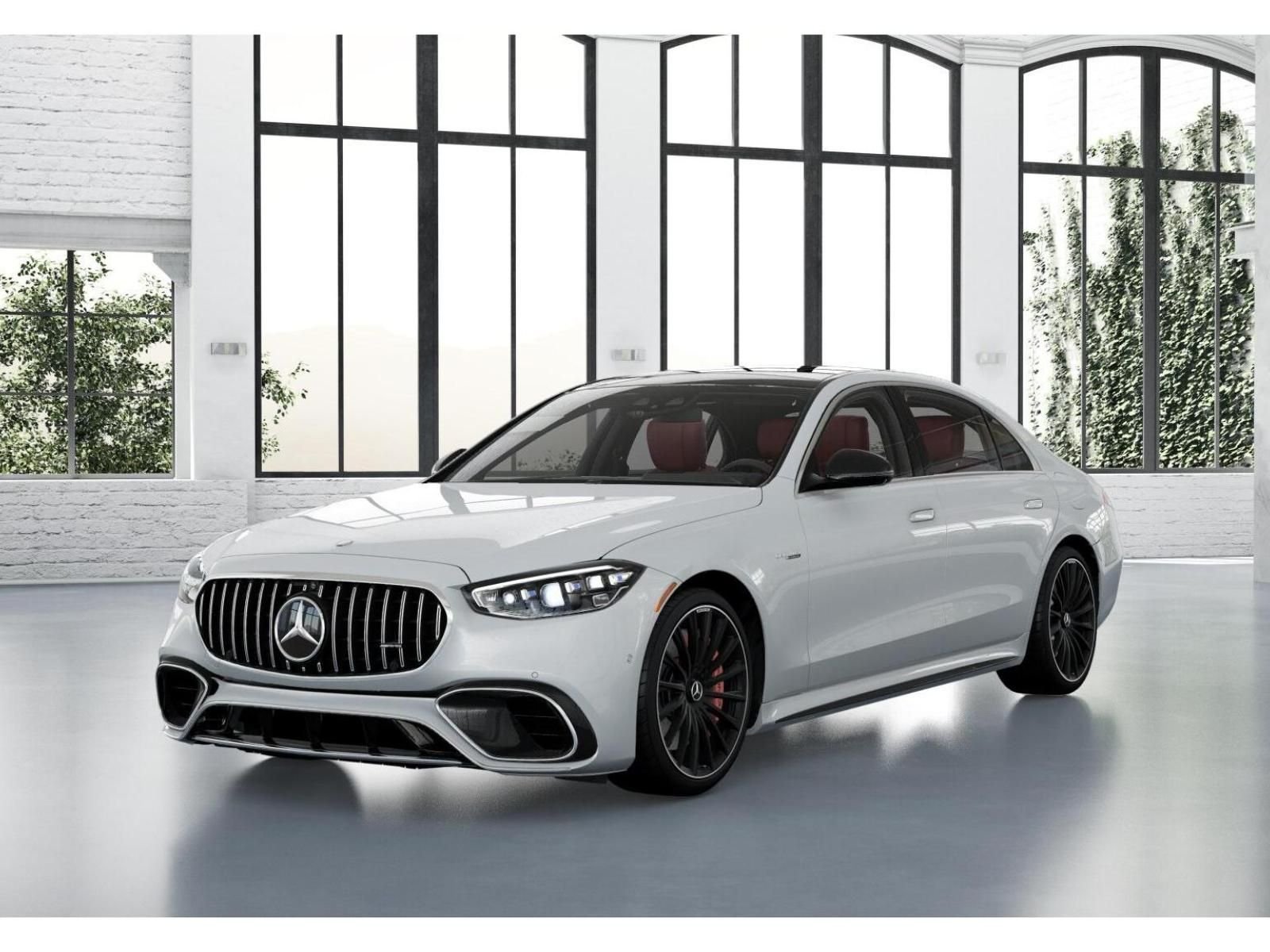 New 2026 MANUFAKTUR Moonlight White Metallic Mercedes-Benz S 63 E AMG® image 42