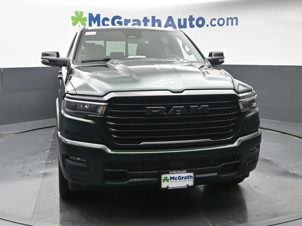 New 2026 Serrano-Green Metallic Exterior Paint RAM Laramie image 5