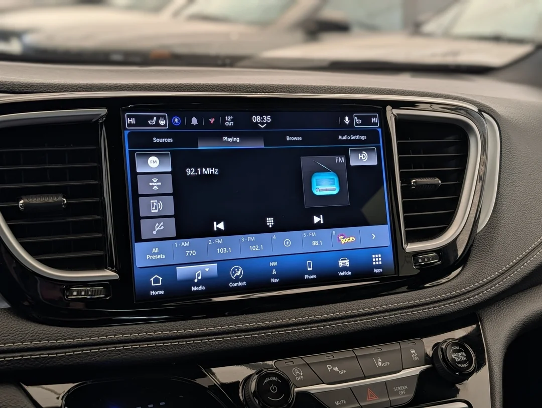 Certified Used 2025 Black Chrysler Limited - - FWD - Nappa Leather - Blind Spot - Full Sunroof - Remote Start & More! image 22