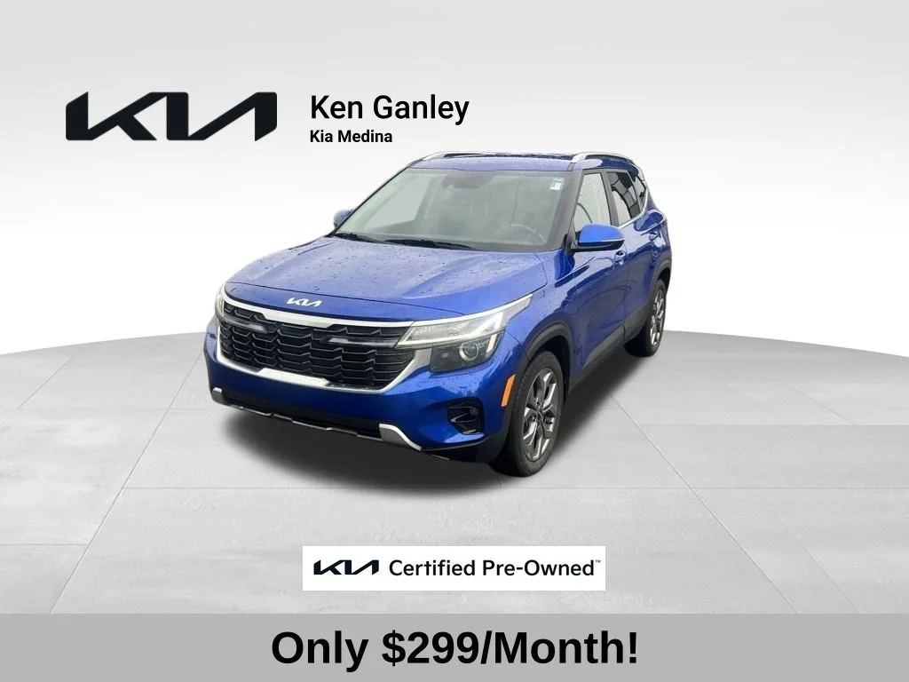 Certified Used 2024 Blue Kia S image 1