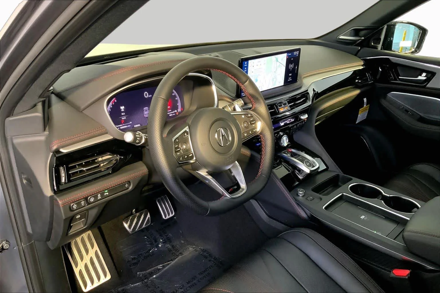 New 2026 Liquid Carbon Metallic Acura With A-Spec Advance Package image 10