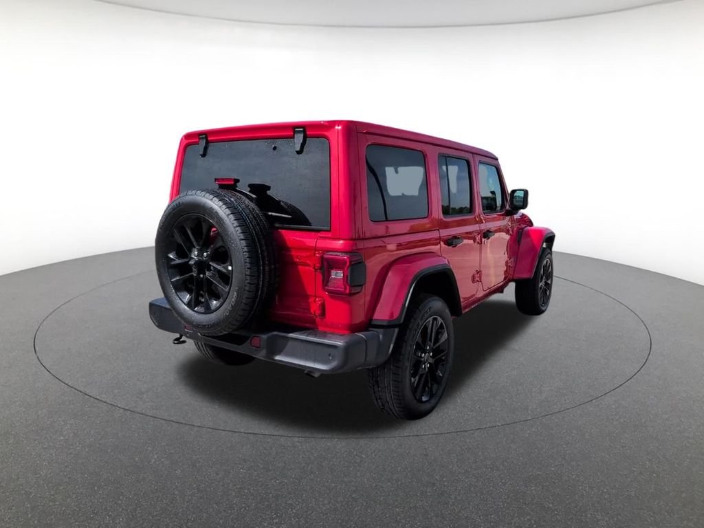 Used 2025 Red Jeep Sahara 4xe image 7
