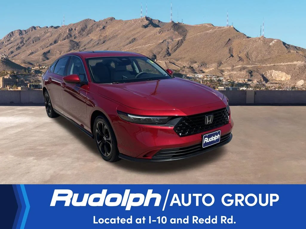 Certified Used 2024 Radiant Red Metallic Honda 1.5T EX image 7