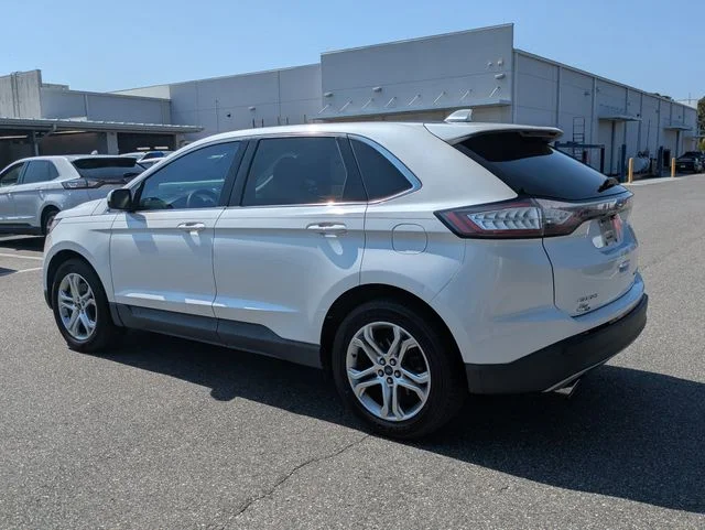 Used 2018 White Platinum Tri-Coat Metallic Ford Titanium image 5