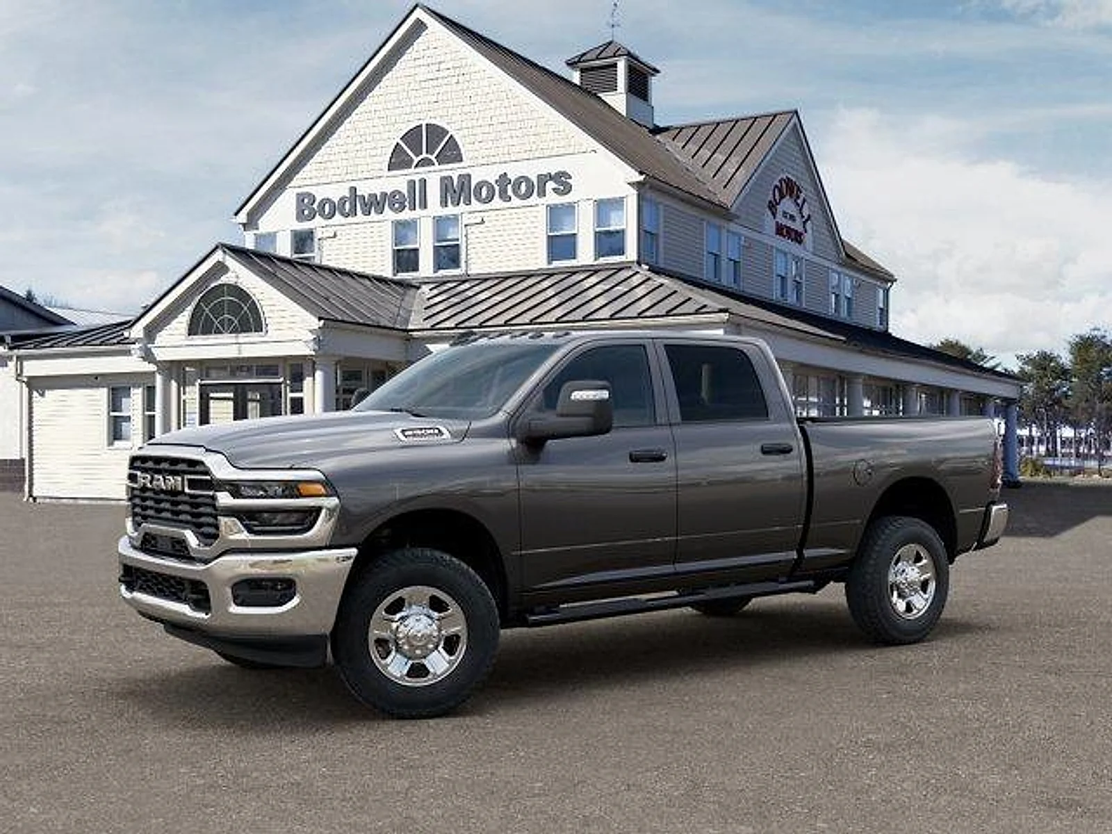 New 2026 Granite Crystal Metallic Clearcoat RAM Tradesman Crew Cab 4x4 6