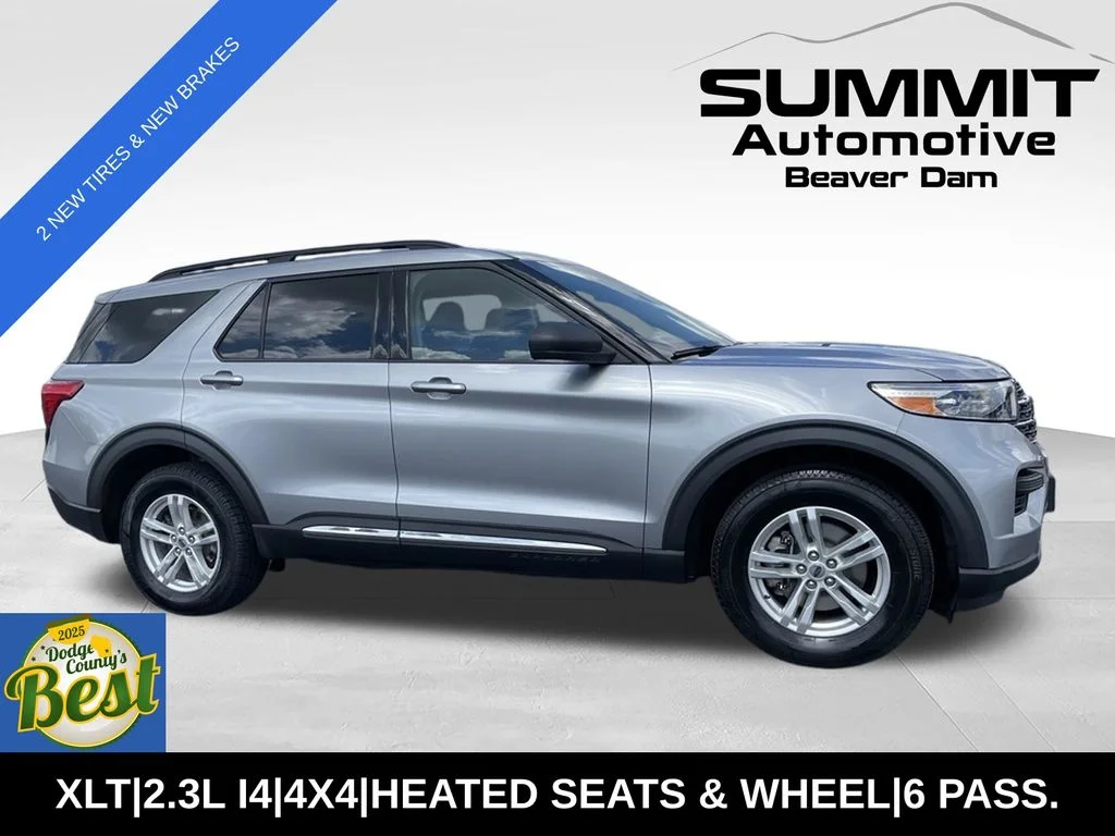 Used 2020 Silver Metallic Ford XLT image 1