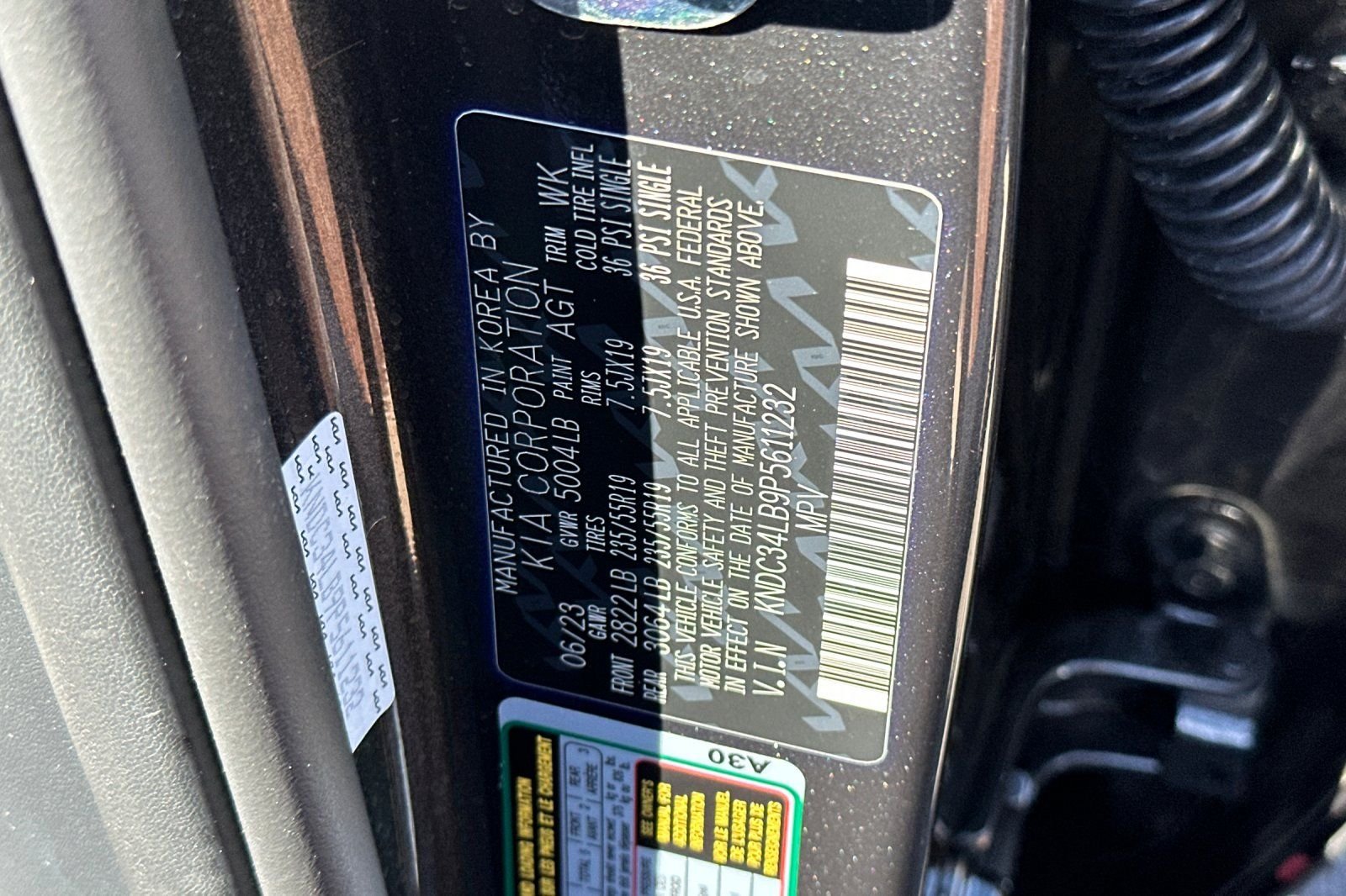 Used 2023 Gray Kia Light image 33