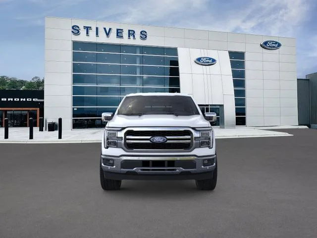 New 2026 Star White Metallic Tri-Coat Ford Lariat® image 7