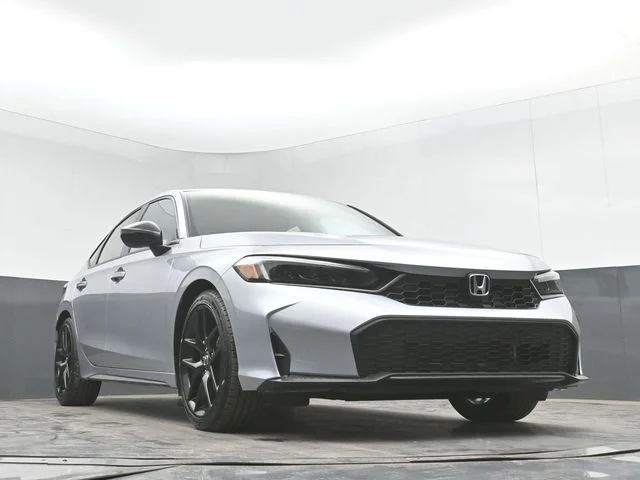 New 2026 Solar Silver Metallic Honda FWD Sport image 42