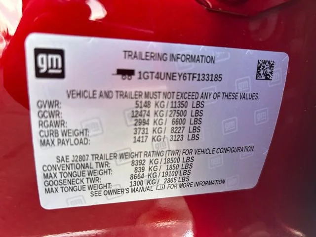New 2026 Volcanic Red Tintcoat GMC SLT image 34
