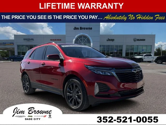 Used 2022 Red Chevrolet RS image 1