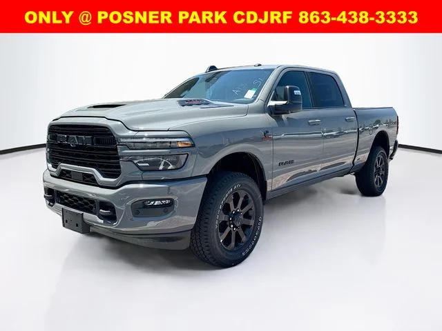 New 2026 Ceramic Gray Clear-Coat Exterior Paint RAM LARAMIE image 3