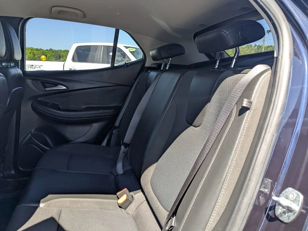 Used 2021 Dark Moon Blue Metallic Buick Preferred image 23