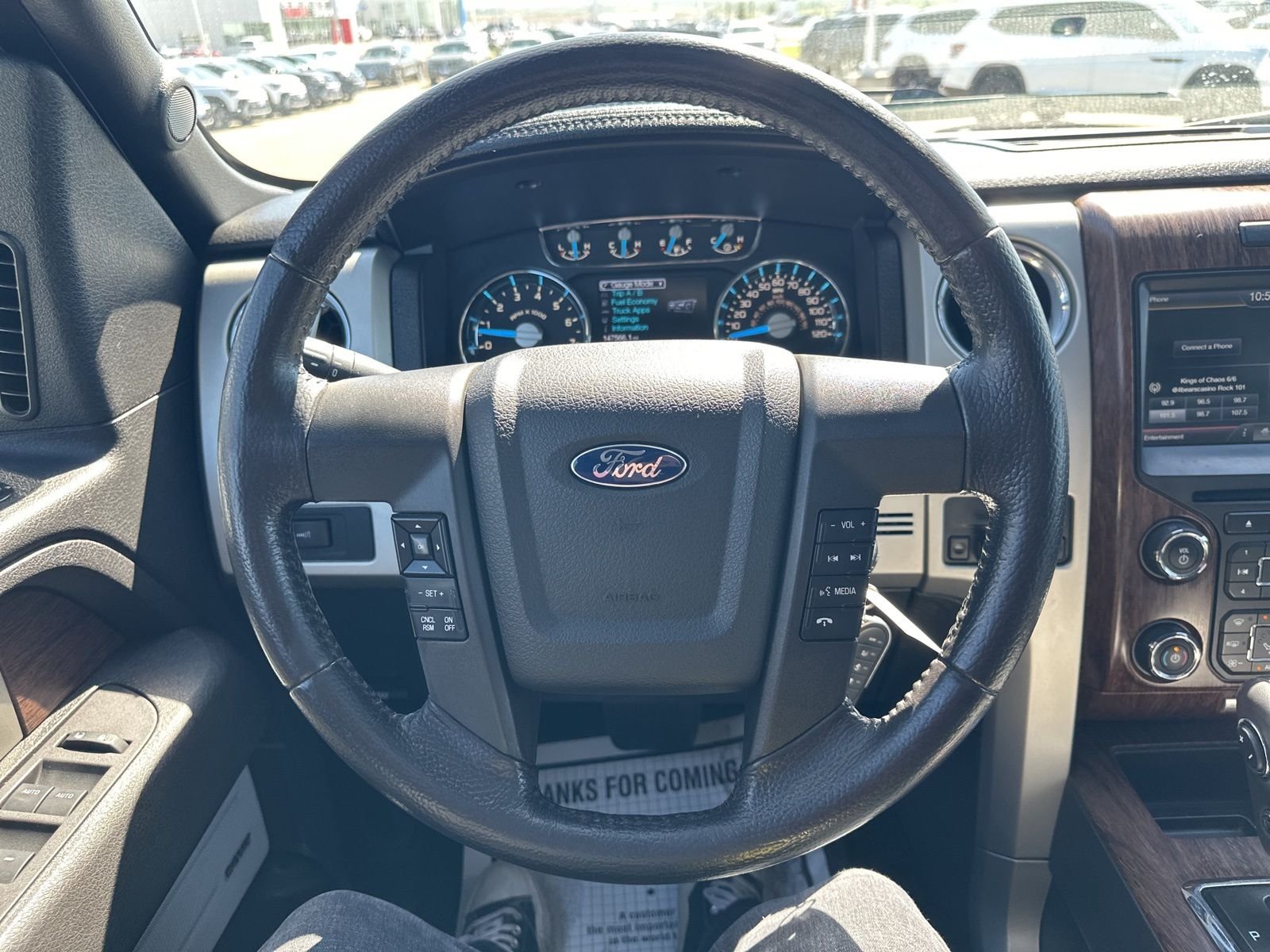 Used 2014 White Ford Lariat image 45