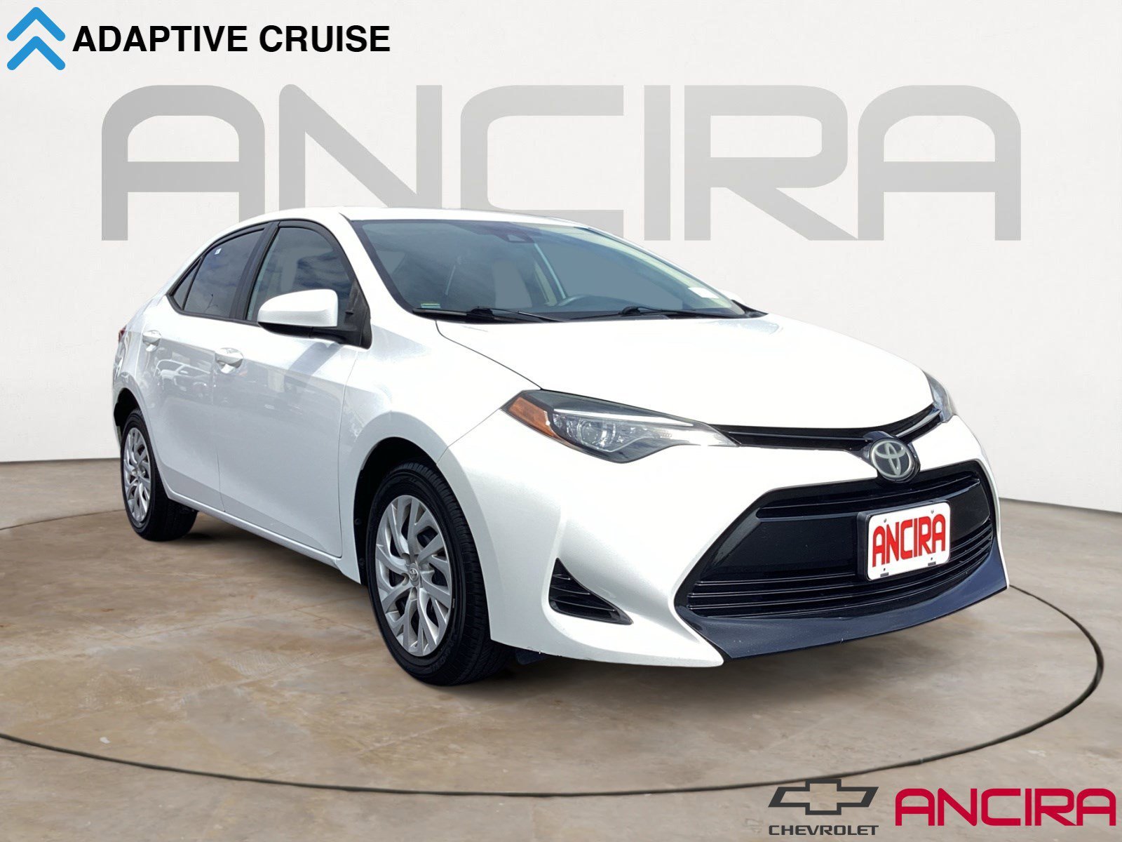 Used 2017 White Toyota LE image 1