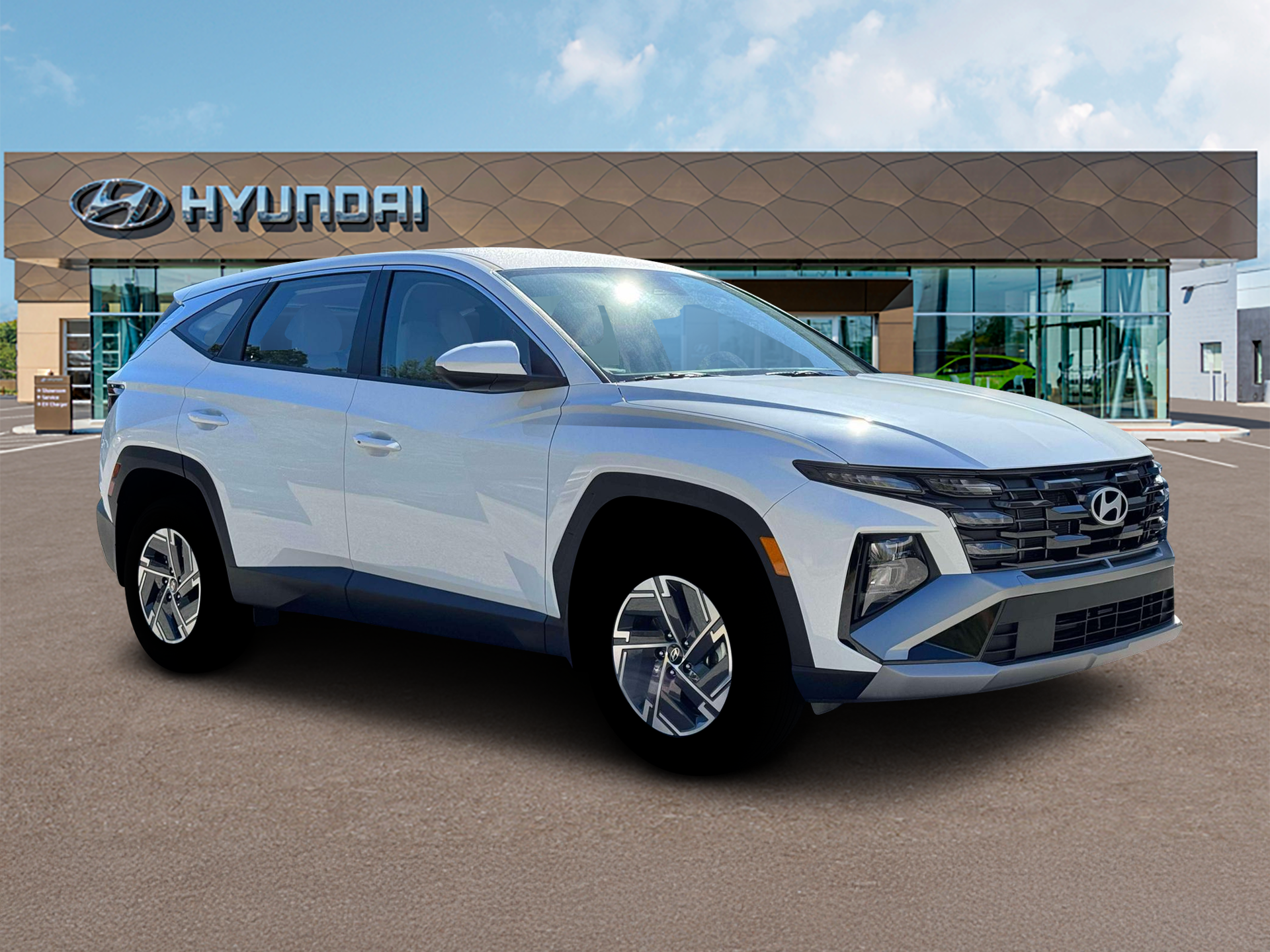 New 2026 Creamy White Hyundai Blue image 10