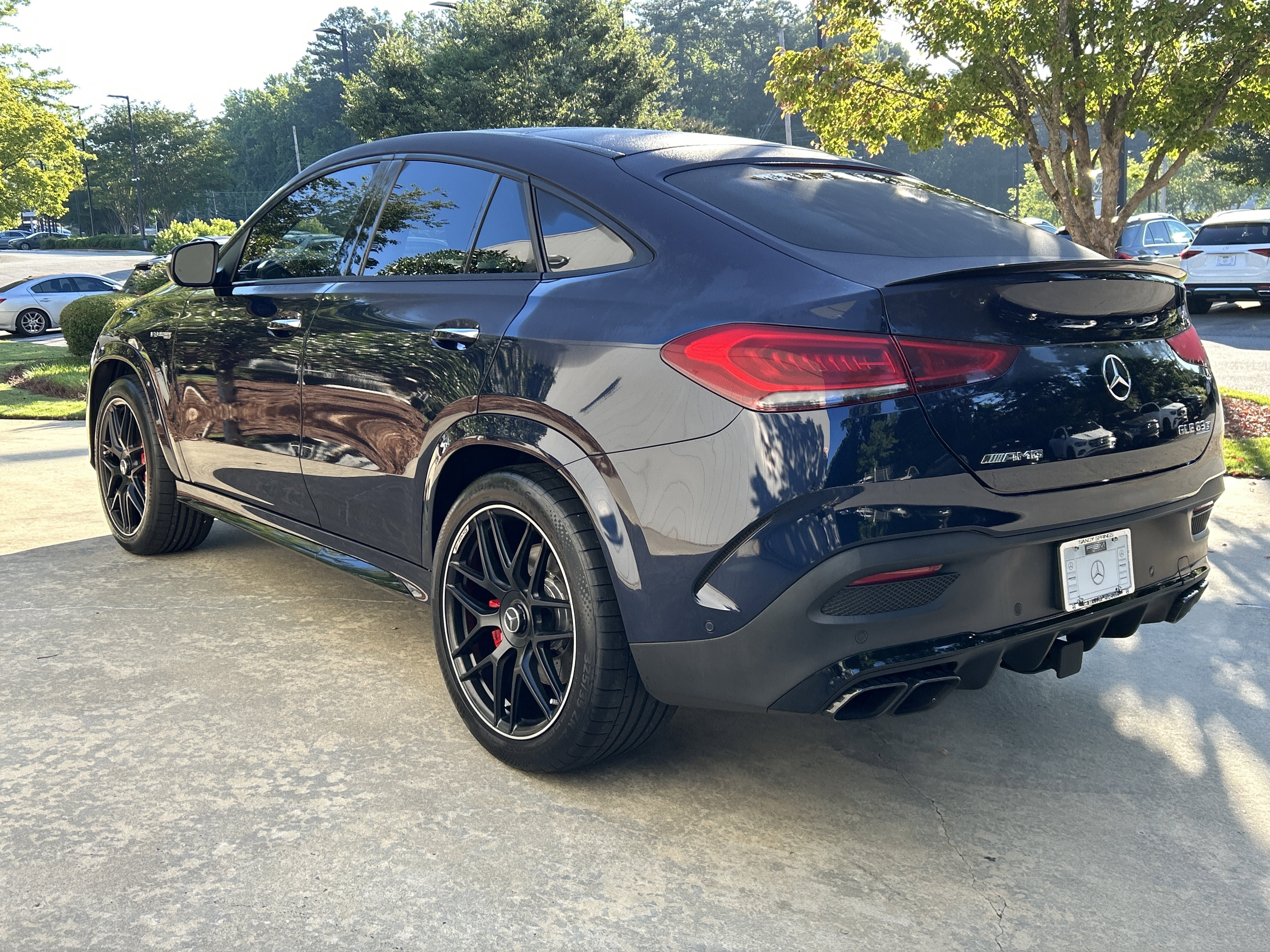 Certified Used 2021 Lunar Blue Metallic Mercedes-Benz AMG® GLE 63 S 4MATIC® Coupe image 13