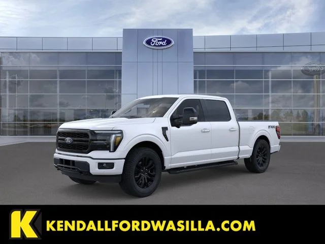 New 2026 White Metallic Ford Lariat image 1