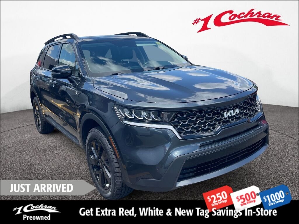 Used 2022 Gravity Grey Kia X-Line S image 1