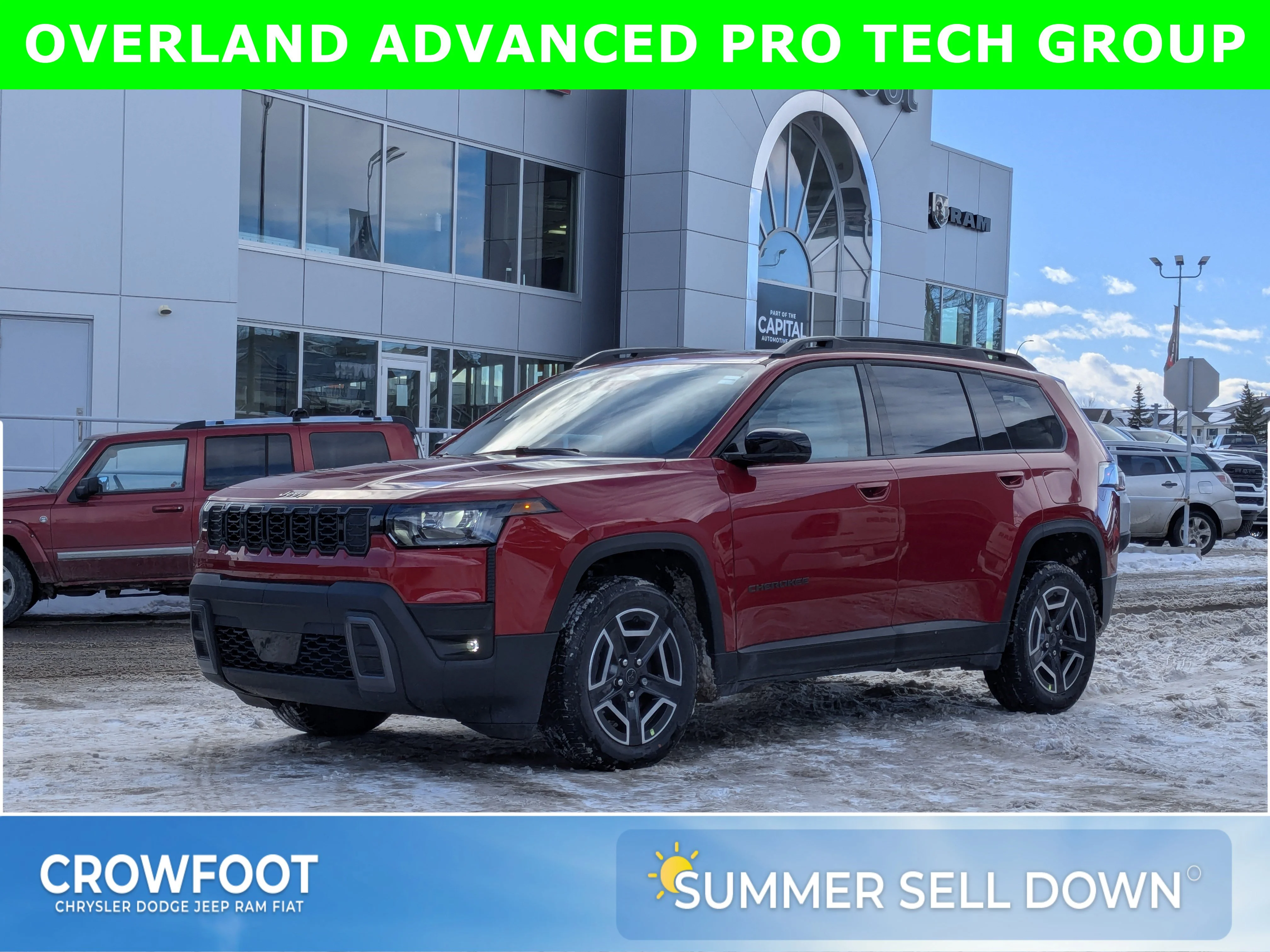 New 2026 Red Jeep Limited - - Tech Group - Panoramic Sunroof - Trailer Tow - Remote Start & tons more! image 1
