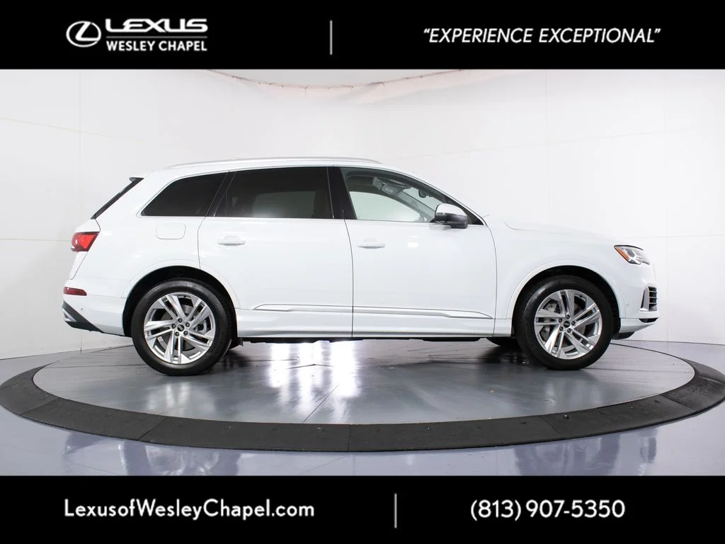 Used 2021 White Audi 55 Premium Plus image 4