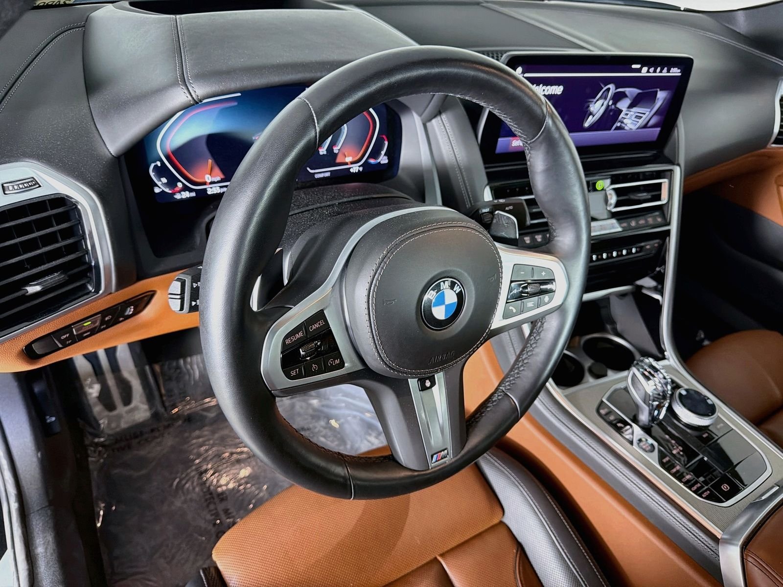 Certified Used 2024 Black Sapphire Metallic BMW 840 image 9