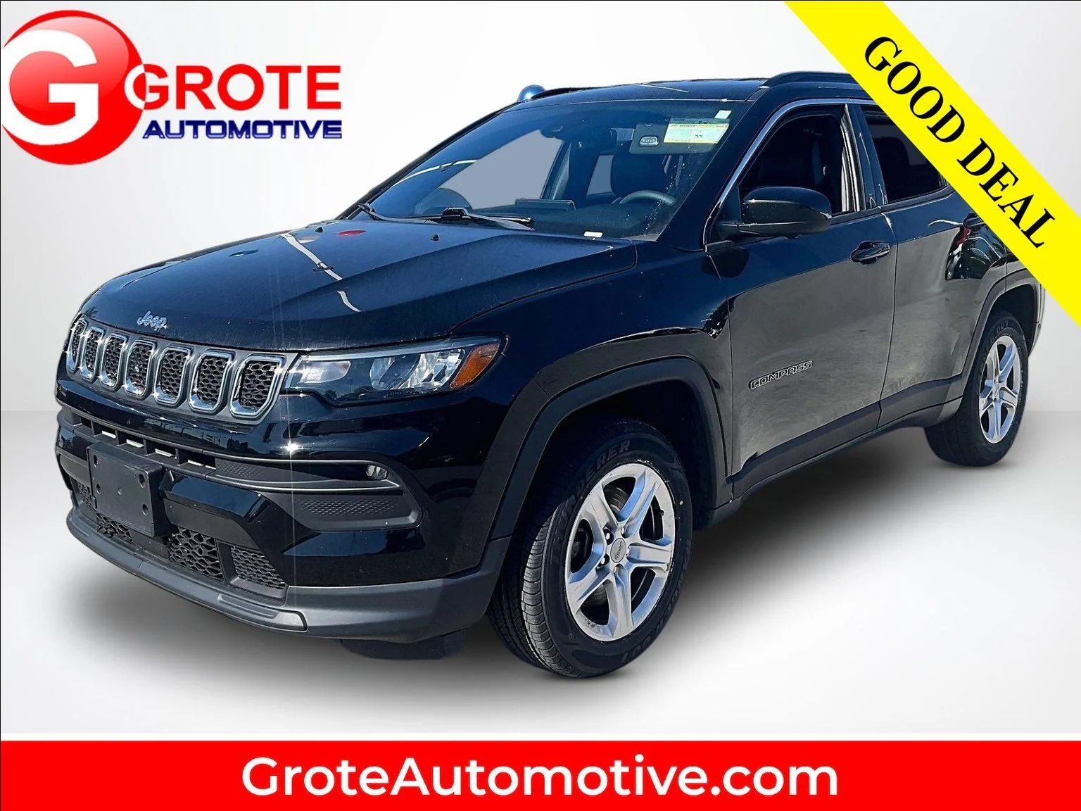 Used 2023 Black Jeep Latitude image 1