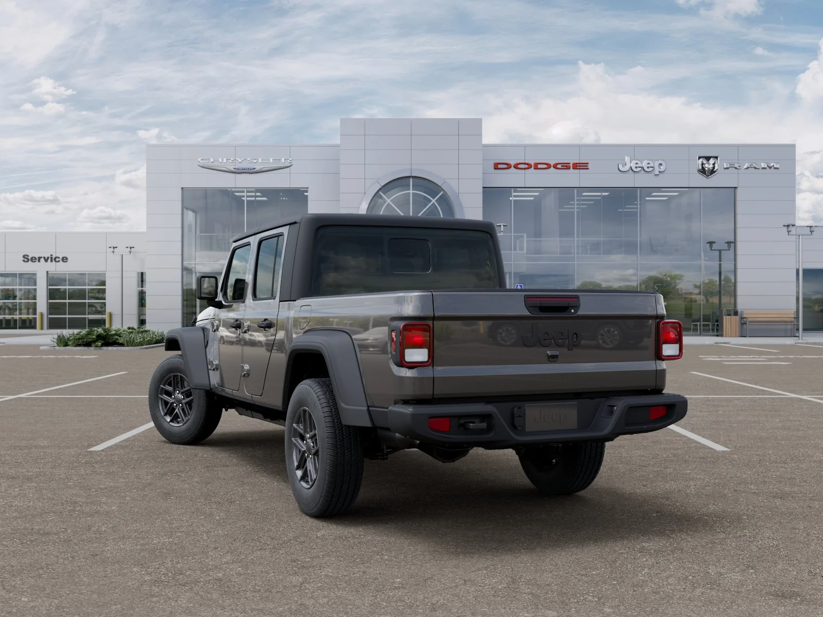 New 2026 Granite Crystal Metallic Clear-Coat Exterior Paint Jeep Sport image 30