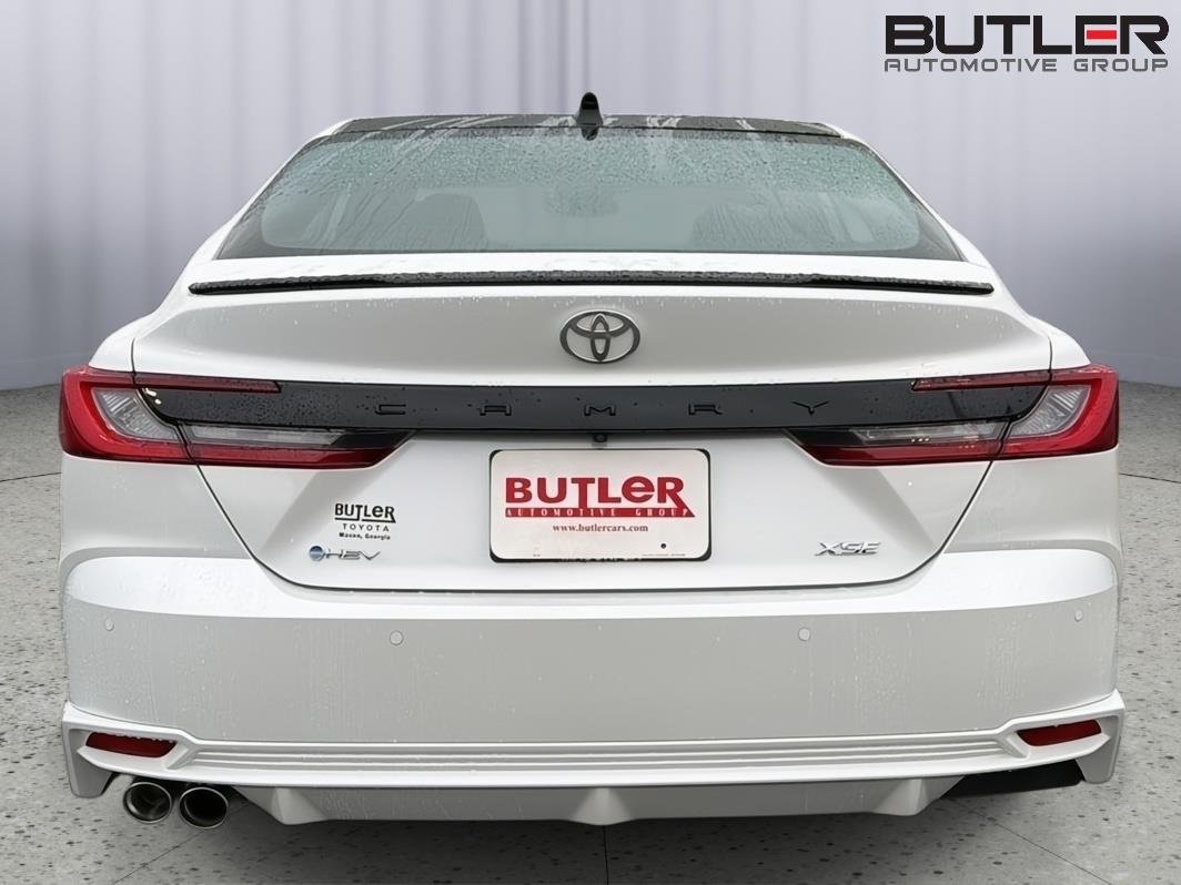 Used 2025 Midnight Black Metallic Toyota XSE image 5