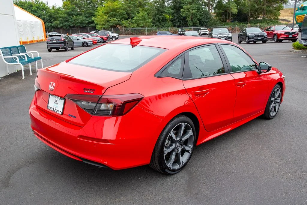 Certified Used 2026 Rallye Red Honda 2WD Sport Touring Hybrid image 14