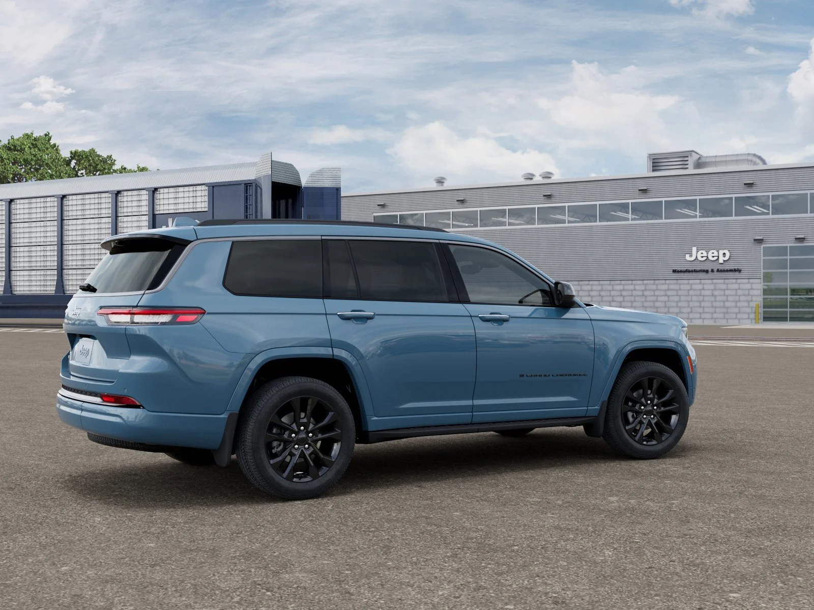 New 2026 Steel Blue Exterior Paint Jeep Limited image 4