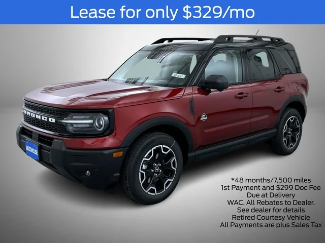 2025 Ford Bronco Sport Outer Banks