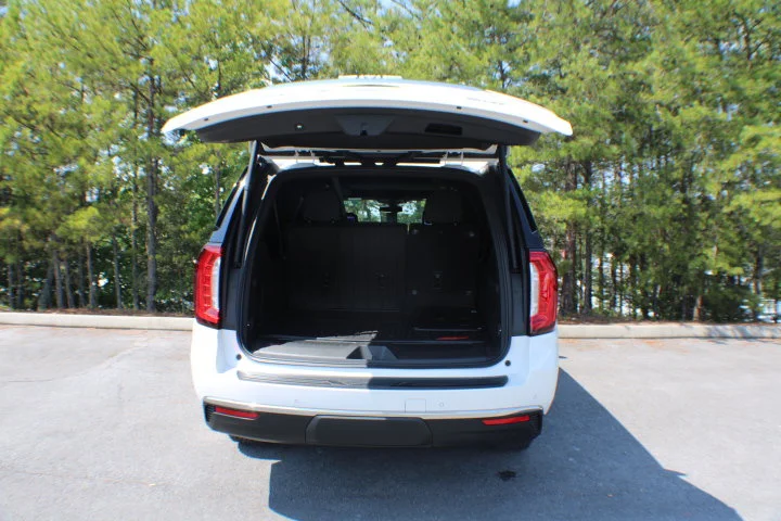 Used 2021 WHITE FROST TRICOAT GMC SLT image 21