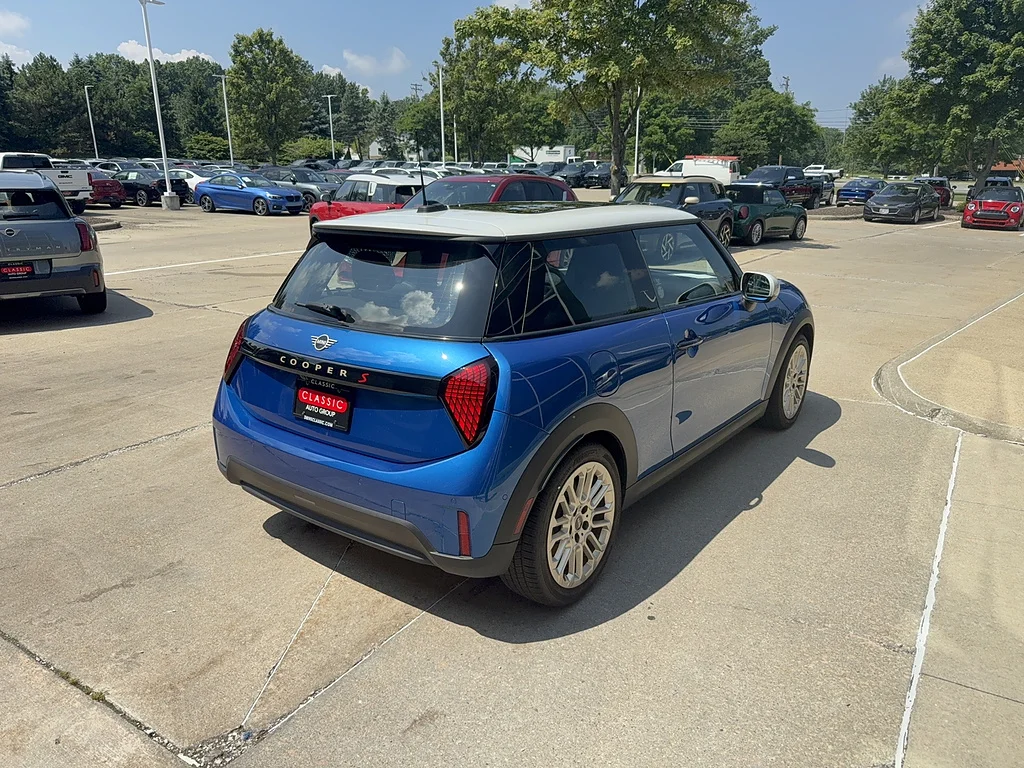 Certified Used 2026 Icy Sunshine Blue Metallic MINI Cooper S image 4