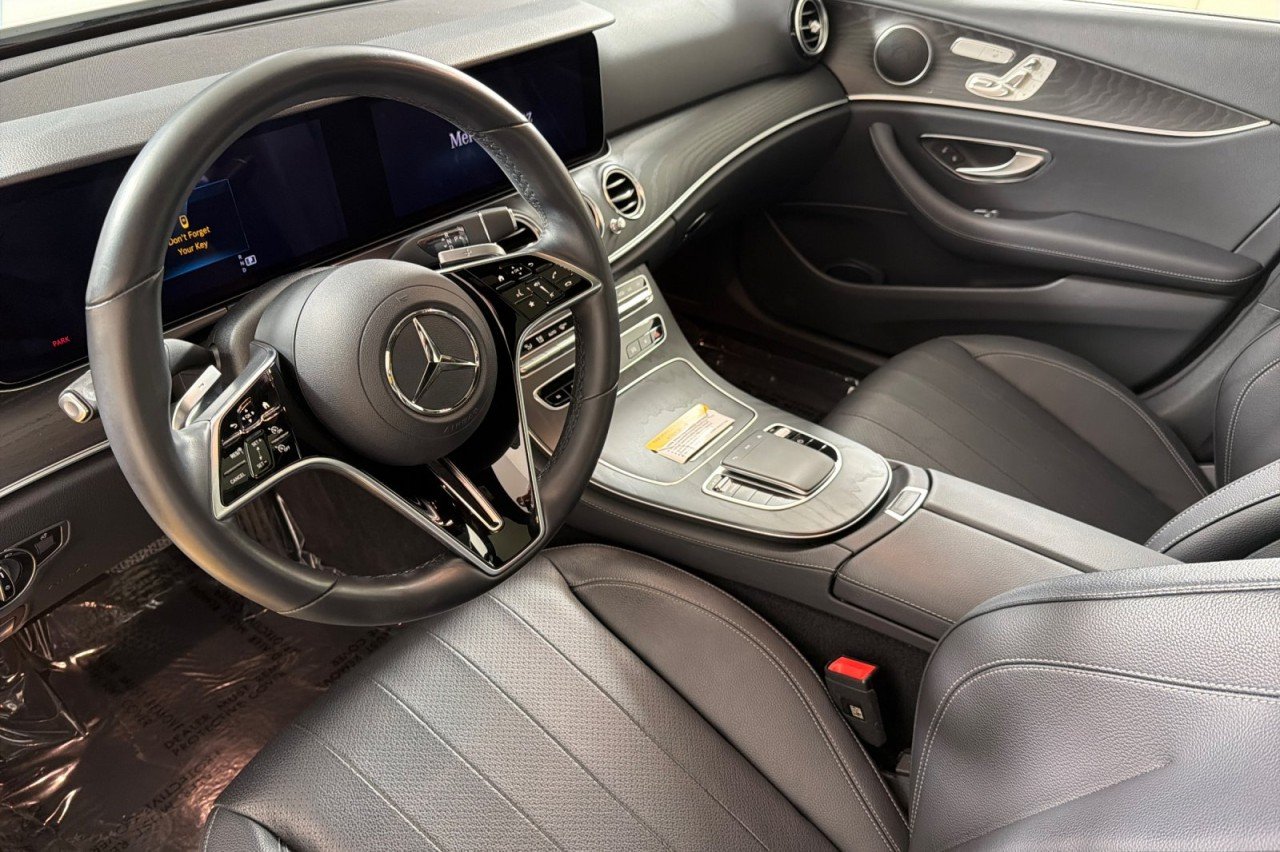 Certified Used 2023 Polar White Mercedes-Benz E 350 image 9