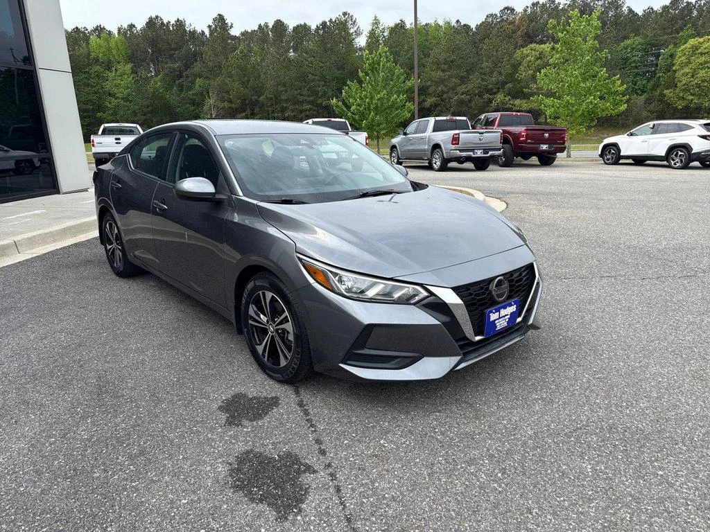 Used 2023 Gun Metallic Nissan SV CVT image 3