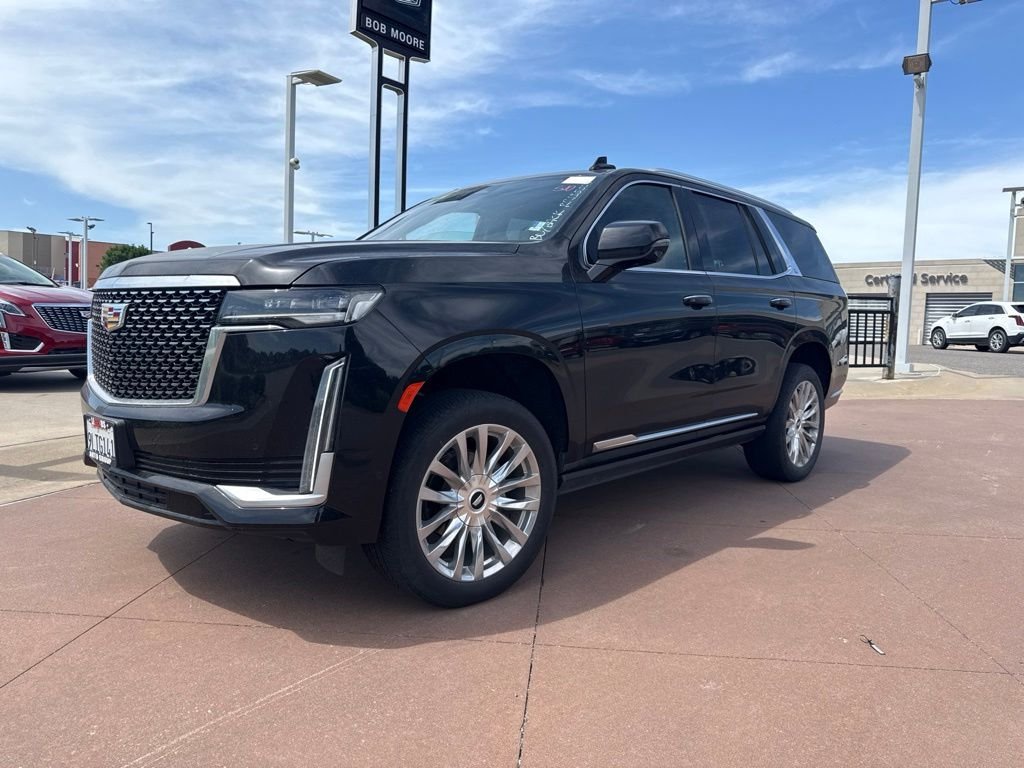 Used 2024 Black Cadillac Premium Luxury image 1