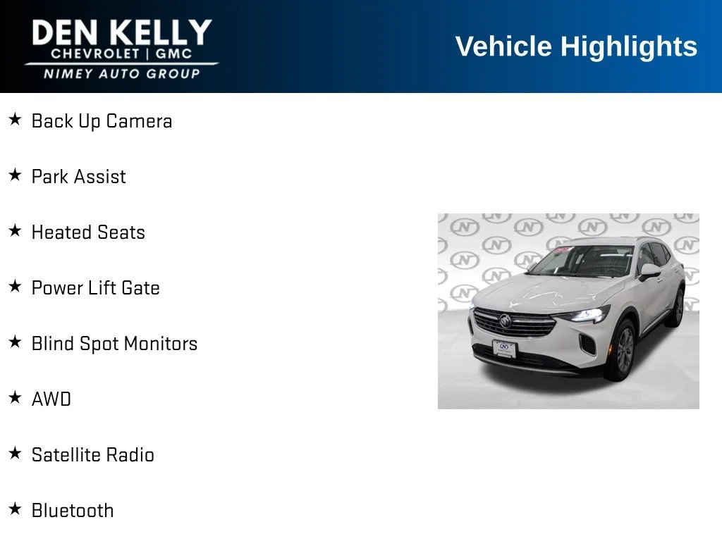 Used 2023 Summit White Buick Preferred image 5