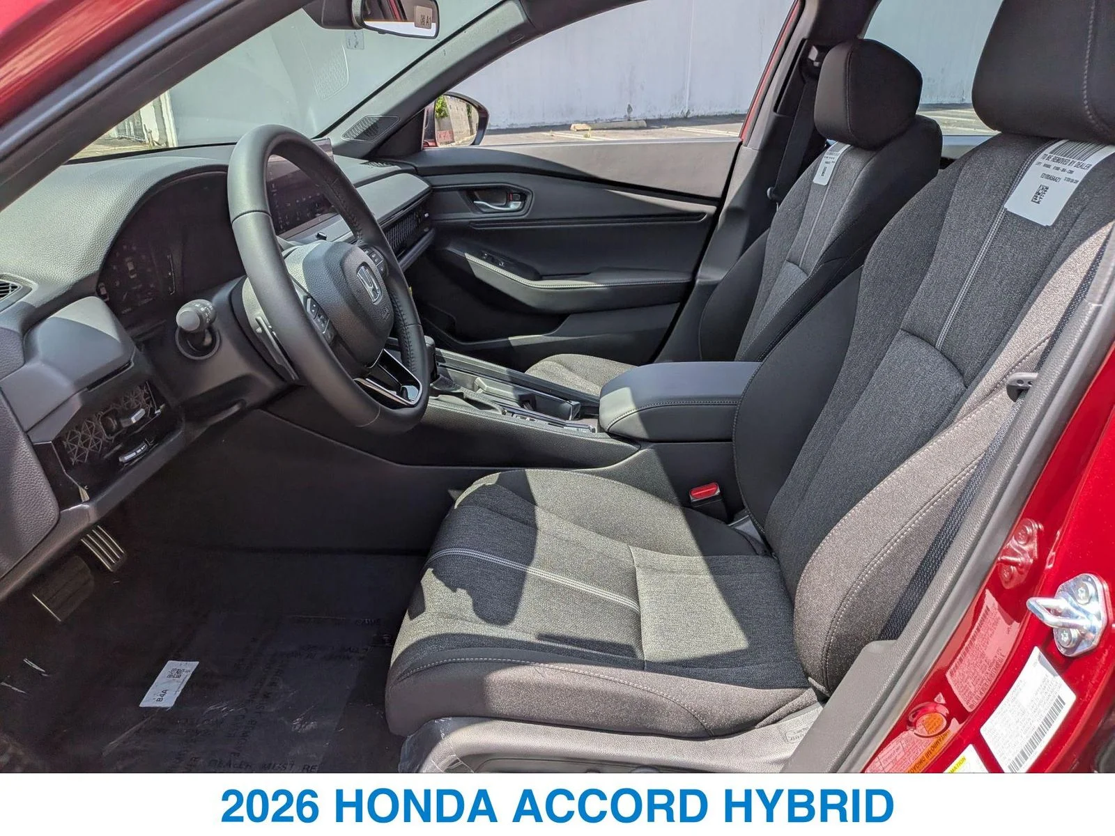 New 2026 Radiant Red Metallic Honda Sport Hybrid image 20