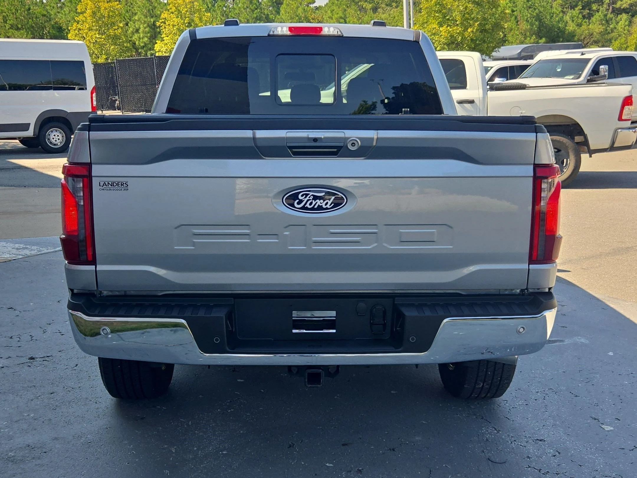 Used 2024 Iconic Silver Metallic Ford XLT image 6